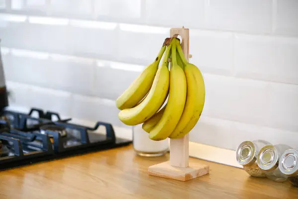 Plátanos Verdes Inmaduros Cocina — Foto de Stock