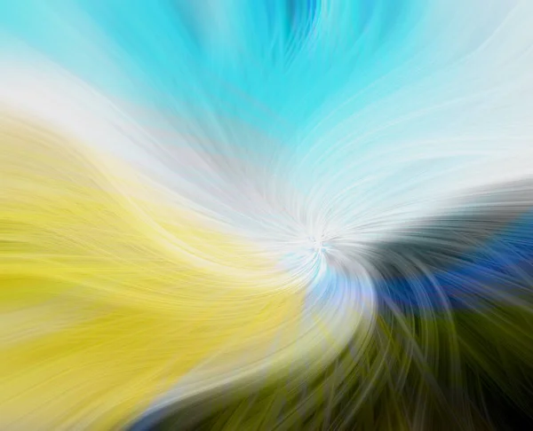 Abstrakcyjny Obraz Kolorowych Linii Losowo Zakrzywionymi Ścieżkami Idealny Reprezentowania Elementów — Zdjęcie stockowe