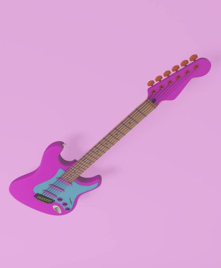Yukarıdan görünen renkli gitar soyut beyaz arkaplanda. Soyut müzik imajı, gitar bağımlıları, profesyonel gitaristler, gitar öğretmenleri ve müzik gruplarındaki gitaristler için ideal. Müzik yapımcısıysanız ya da müzik aletleri satıyorsanız...