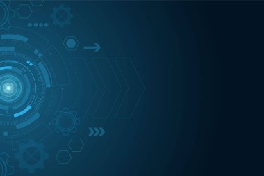 Vektör teknolojisi geçmişi, bilim kurgu fütüristik 