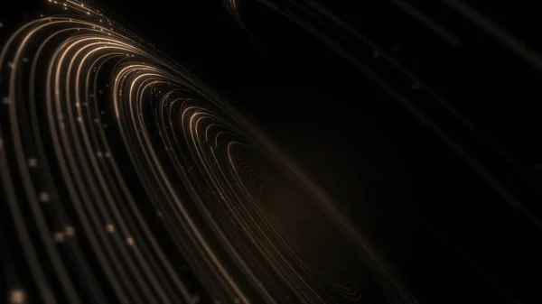 Abstract Goud Luxe Achtergrond Lichtlijn Beweging Grafisch Bekroond Concept — Stockfoto