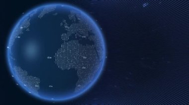 Koyu mavi dünya haber geçmişi, kurumsal iş raporu kavramı