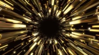 Lüks ve Başarı Ödülü Kazanan Altın Çubuk Zenginliği ve Prestiji Sembolize eden Döngü Hareketi Grafiği