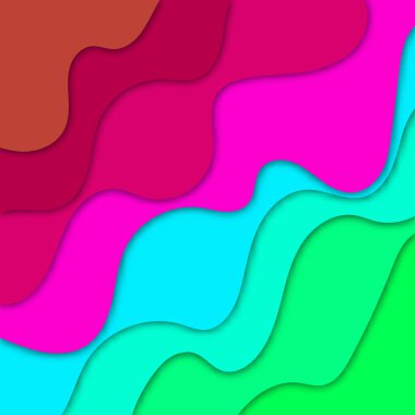 Renkli sıvı boyut arka plan dinamik dalgalı doku bileşimi