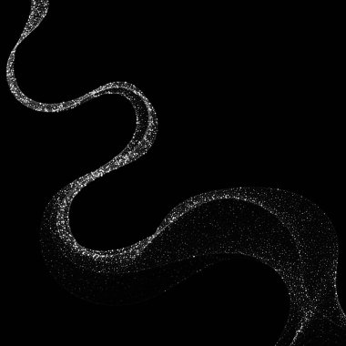 Gümüş renkli parlak dalga. Sunum çizelgesi. Reklam için şablon.