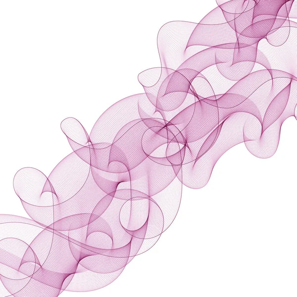 Пурпурная Абстрактная Волна Векторный Фон Презентации — стоковый вектор