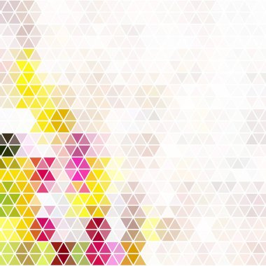 Yeni geometrik soyut arkaplan dokusu piksel hücre eşkenarı resmi