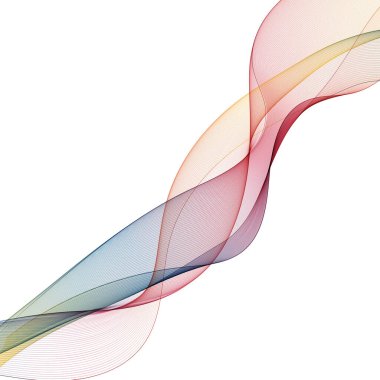 Soyut renk dalgası. grafikler 10