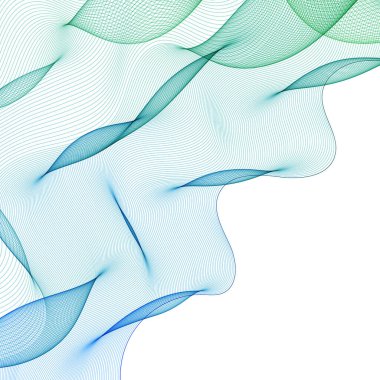 Renkli dalga deseni. Soyut vektör grafikleri. Sunum için düzenName.