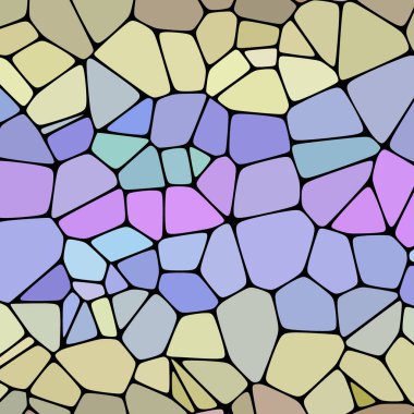 Renkli taşlar. Soyut vektör arkaplanı. Tasarım ögesi.