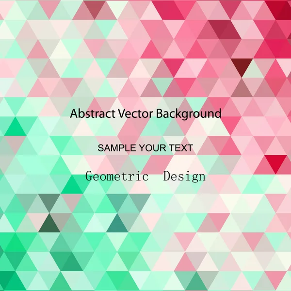 stock vector Colored geometric background. Abstract vector background for presentation.