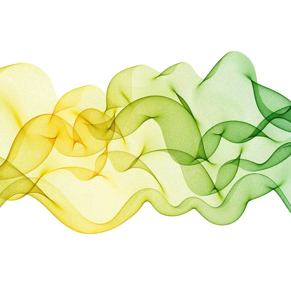Абстрактная Цветовая Волна Векторная Графика — стоковый вектор