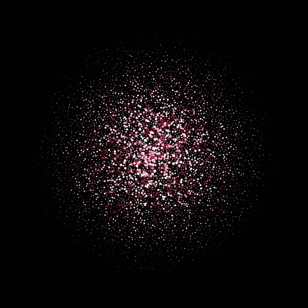 Круглый Розово Красный Блеск Абстрактная Векторная Иллюстрация — стоковый вектор