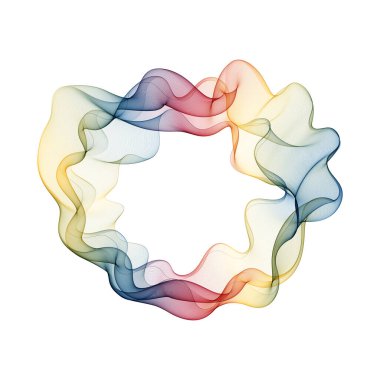 Wave design element. Abstract vector wave.