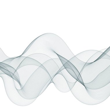 Dalga deseni. Sunum şablonu. Mavi dalga.