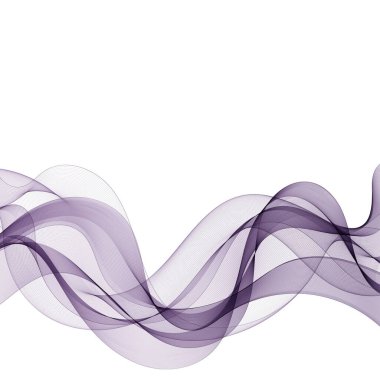 Renkli soyut dalga. Sunum için yerleşim.