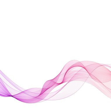 Renkli soyut dalga. vektör arkaplanı.