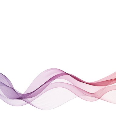 Vektör dalgası. Sunum şablonu dekor ögesi