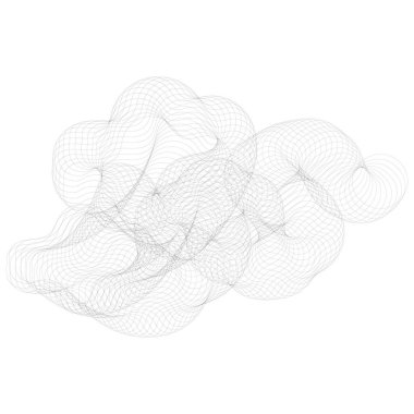 Gri dalga. Vektör soyut dalga desenleri.