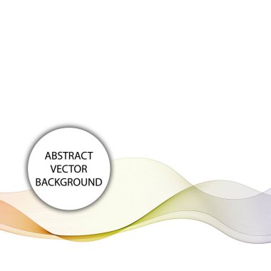 Vektör dalgası. Sunum şablonu. Dekor ögesi.