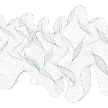 Gri dalga. soyut vektör grafikleri.