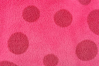 pink cushion big dot pattern