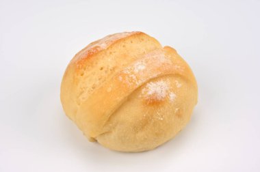 Bir pirinç ekmeği var.