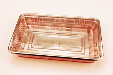 Şeffaf plastik bir konteynırda depolama konteynırı 03