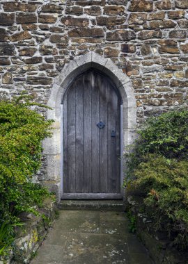 Eski bir hava, ahşap kilise büyüsü