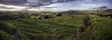 Penwyllt 'in manzarası, Güney Galler U' da terk edilmiş bir kireçtaşı ocağı.