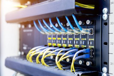 Ağ anahtarı ve ethernet kabloları, Veri Merkezi Konsepti.
