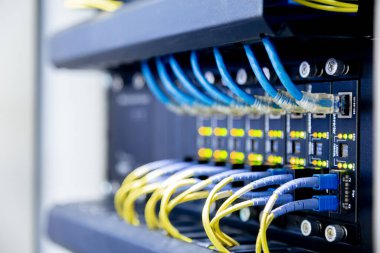 Ağ anahtarı ve ethernet kabloları, Veri Merkezi Konsepti.