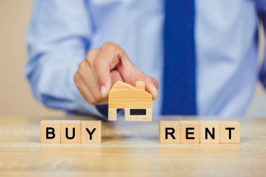 Buy or Rent ile el ele tutuşmak, gayrimenkul kavramı.
