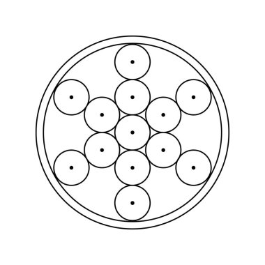 Tetrahedral Grafik. Kutsal Geometri Vektör Tasarım Elementleri. Geometrik dünya. Karmaşık çizimlerimizle..