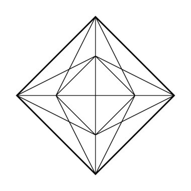 Altıgen grafik. Korkak Geometri Vektör Tasarım Elementleri. Karmaşık çizimlerimizle geometri dünyası.