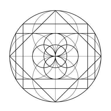 Dikdörtgen grafiği çiz. Korkak Geometri Vektör Tasarım Elementleri. Karmaşık çizimlerimizle geometri dünyası.