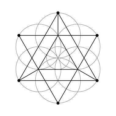 Korkak Geometri Vektör Tasarım Elementleri. Bu din, felsefe ve maneviyat sembolleri. Karmaşık çizimlerimizle geometri dünyası.