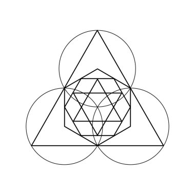 Korkak Geometri Vektör Tasarım Elementleri. Bu din, felsefe ve maneviyat sembolleri. Karmaşık çizimlerimizle geometri dünyası.
