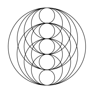 Korkak Geometri Vektör Tasarım Elementleri. Bu din, felsefe ve maneviyat sembolleri. Karmaşık çizimlerimizle geometri dünyası.