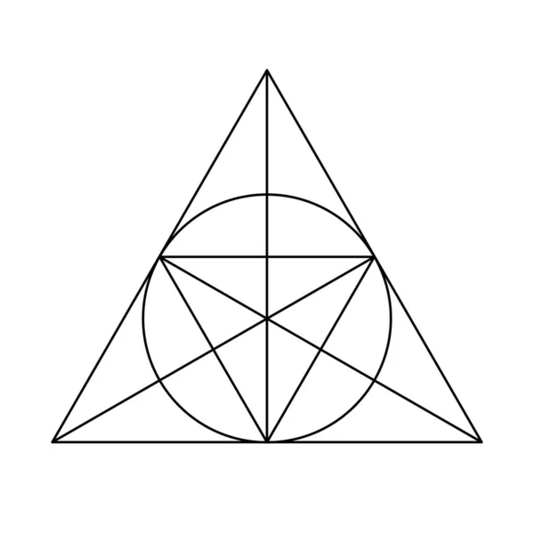 Grafico Esagonale Elementi Progettazione Vettoriale Geometria Spaventata Mondo Della Geometria — Vettoriale Stock