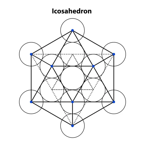 Geometría Asustada Elementos Diseño Vectorial Esta Religión Filosofía Símbolos Espiritualidad — Archivo Imágenes Vectoriales