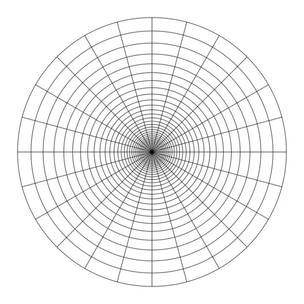 Graphique Circulaire Dessin Vectoriel Illustration Ligne — Image vectorielle