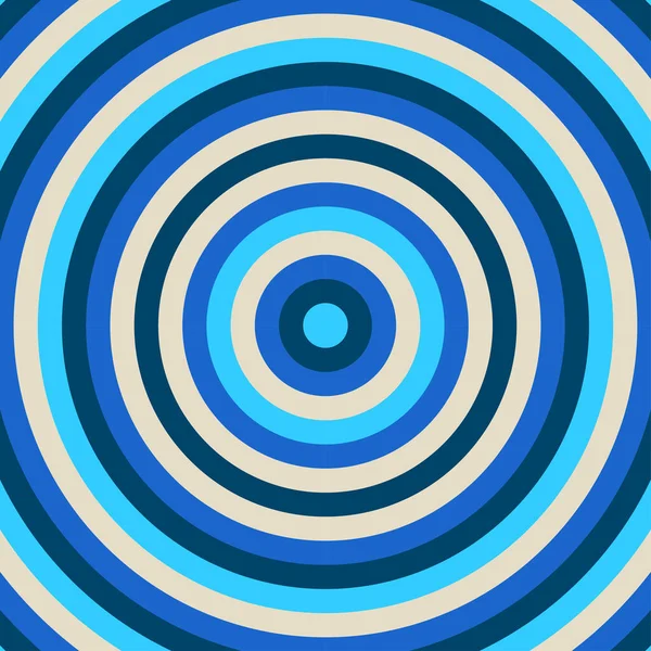 Circle Design Pattern Blue Color Festival Celebration Graphic Design White — Stock Vector
