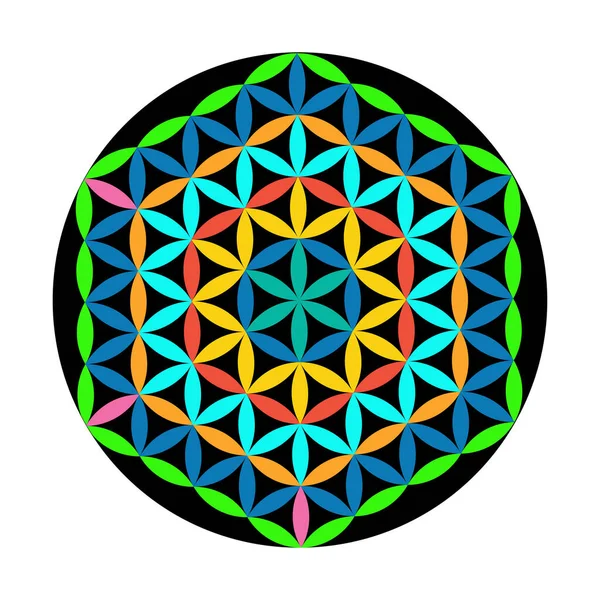 Bang Geometrie Vector Ontwerp Elementen Kleur Festivalontwerp Dit Zijn Religie — Stockvector