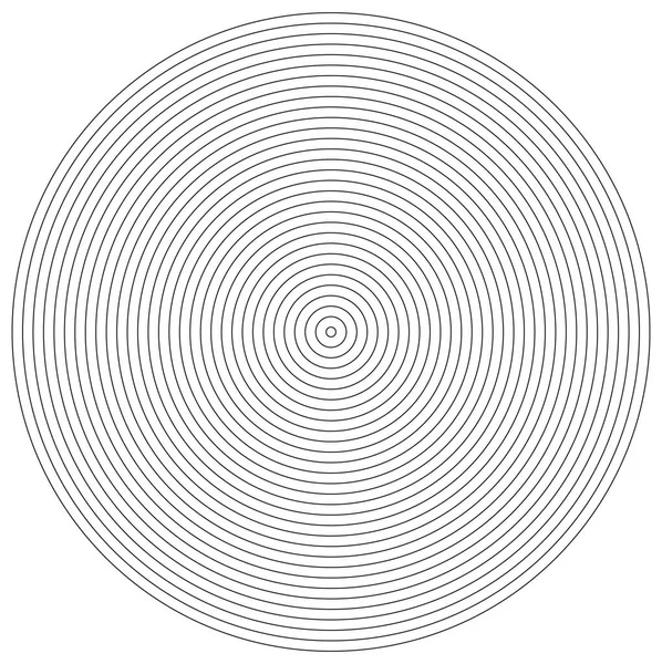 集中した円の要素 グラフィックウェブデザインのための要素 印刷物のテンプレート ラッピング ベクターイラスト 幾何学的な形状サークル — ストックベクタ