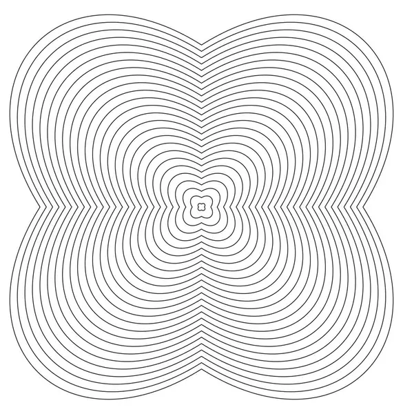 集中した円の要素 グラフィックウェブデザインのための要素 印刷用のテンプレート 抽象的なグラフィックスパイラル 円の動き 放射状のダイナミックなスワールセット ベクトルデザイン — ストックベクタ