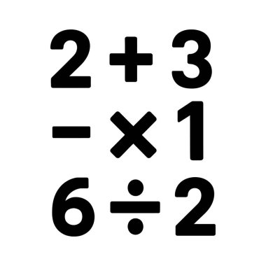 Matematiksel İşlemler Hesaplamanın, Aritmetiğin ve Problem Çözmenin Simgesi