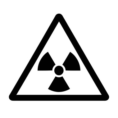 Tehlikeli ortamlarda ve laboratuvarlarda güvenlik ve farkındalık için radyasyon tehlike uyarısı sembolünün anlaşılması