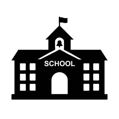 Okul oluşturma vektör illüstrasyon eğitimi öğrenme akademik kurum grafik tasarım unsuru 