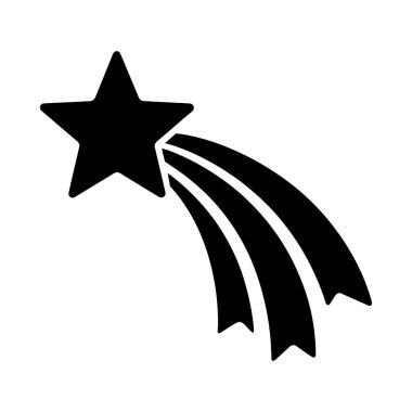 Yıldız silueti çekiliyor. vektör: Dövme, simge, web grafik tasarımı ve bilgi konsepti olarak kullanmak için ideal.